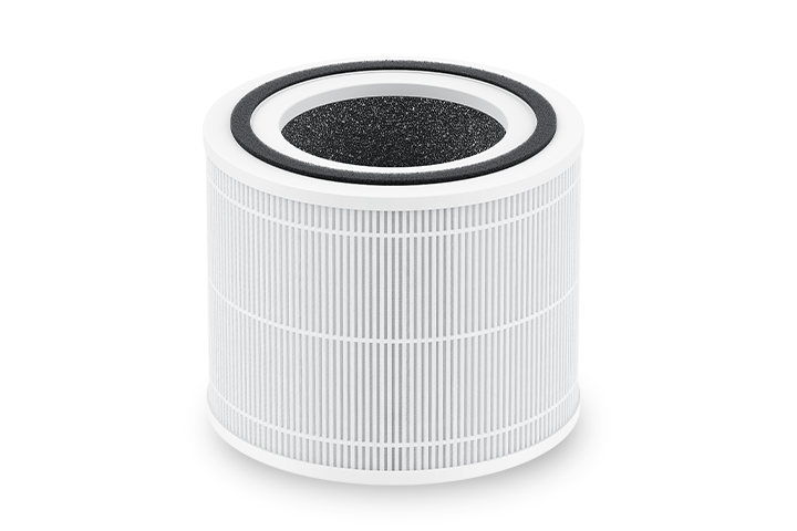 Replacement filter for the Puppy Kind Pet Air Purifier in a product photograph.